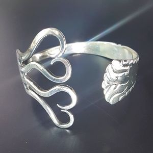 Vintage Silver Cuff Bracelet.